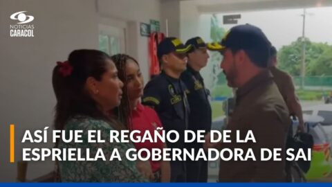 Abelardo de la Espriella choca con gobernadora de San Andrés por hospital