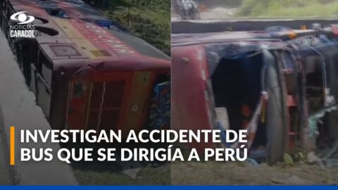 Accidente de bus en el Cauca deja 5 muertos y 64 heridos