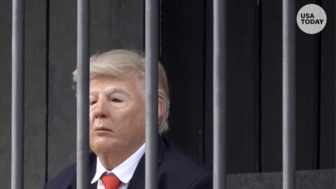 Actor con máscara de Trump encerrado en celda en Teherán