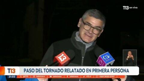 Afectados relatan en primera persona el paso de un tornado