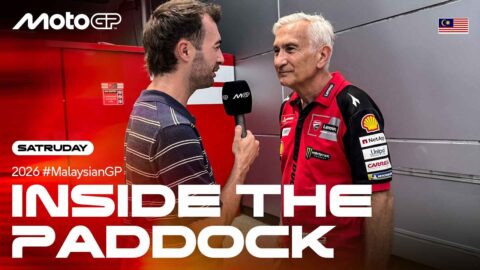 Aficionados de India, China y España visitan el paddock de Sepang