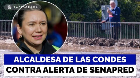 Alcaldesa de Las Condes critica la Alerta Roja de Senapred