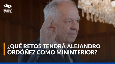 Alejandro Ordóñez asume el Ministerio del Interior