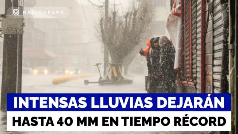 Alerta roja en 10 comunas de Santiago por sistema frontal
