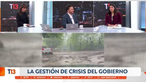 Análisis de T13 sobre la gestión de crisis de Kast