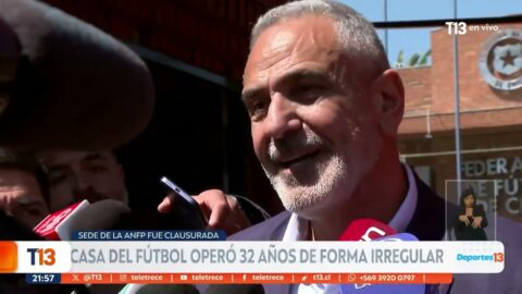 ANFP clausurada: el fútbol chileno, en la calle