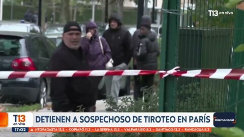 Arrestan a un sospechoso por el tiroteo en París
