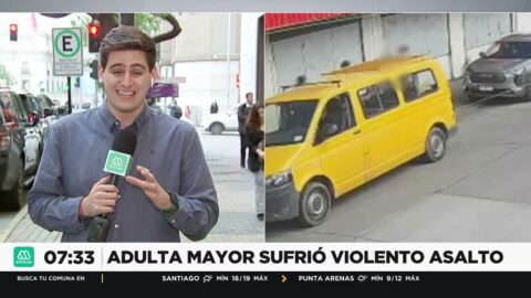 Asalto a adulta mayor de 72 años tras retirar su pensión en Cerro Navia