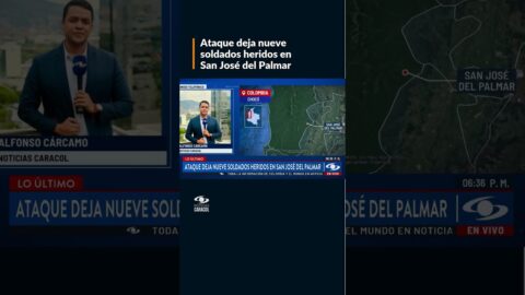 Ataque en San José del Palmar deja nueve soldados heridos