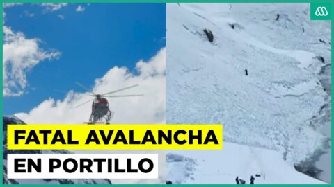 Avalancha en Portillo deja tres muertos y cuatro heridos