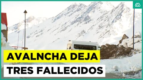 Avalancha en Portillo deja tres muertos y una persona desaparecida