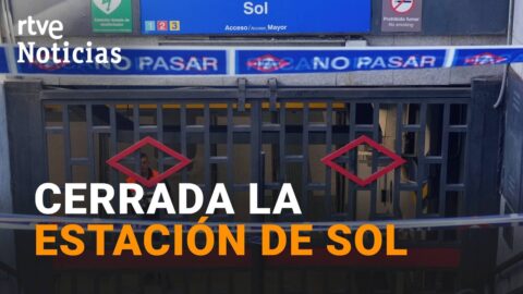 Ayuso anuncia el cierre de la estación de Sol por insalubridad