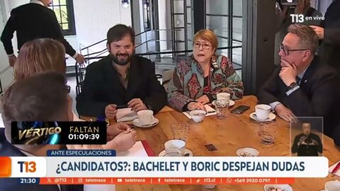 Bachelet y Boric descartan nuevas candidaturas presidenciales