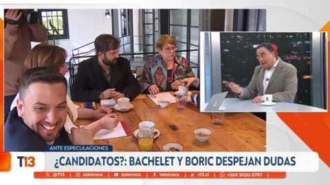 Bachelet y Boric: el debate sobre sus candidaturas