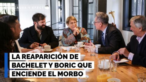 Bachelet y Boric reaparecen en la escena política chilena