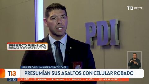 Banda detenida tras presumir asaltos en redes con un celular robado