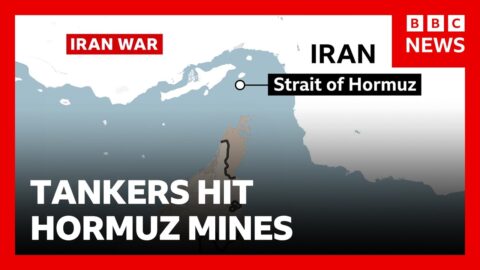 Barcos chocan con minas en el estrecho de Ormuz según Irán