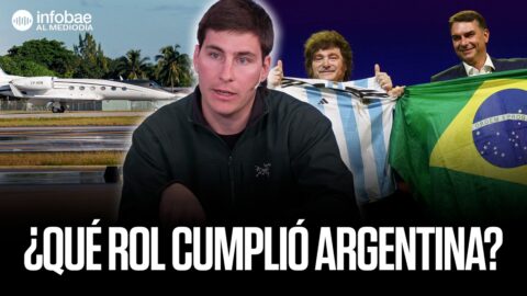 Bolsonaro viajó a Estados Unidos desde Argentina
