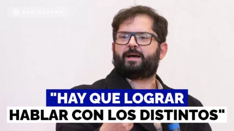 Boric llama al progresismo a dialogar con quienes piensan distinto