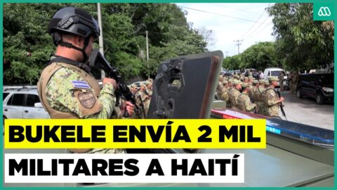 Bukele envía 2.000 soldados a Haití para rescatar aerotécnicos