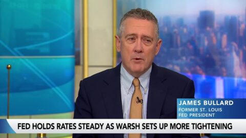 Bullard respalda que la Fed mantenga las tasas sin cambios