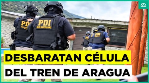 Cae facción del Tren de Aragua con tres detenidos en Santiago