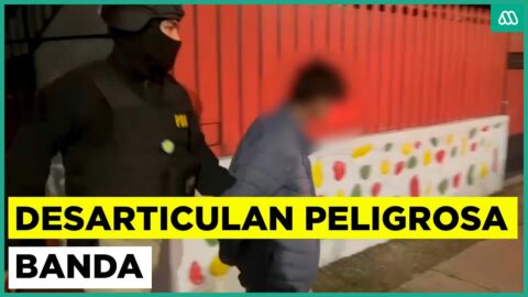 Caen integrantes de banda que atacaba casas en Lo Barnechea