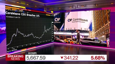 Caen las acciones de CoreWeave y su CEO defiende el modelo