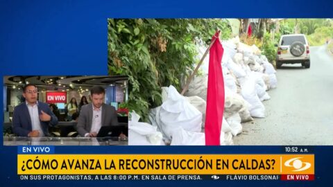 Caldas pide apoyo nacional para reconstruir edificios públicos