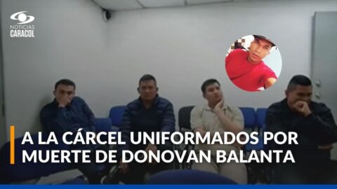 Cárcel para cuatro policías por la muerte de Donovan Balanta