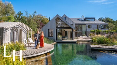 Casa natural premiada en Bosham junto a un estanque de natación