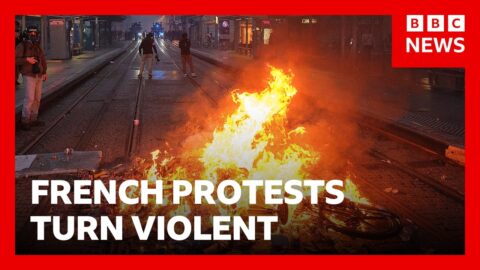 Casi 1.000 detenidos en nuevas protestas violentas en Francia