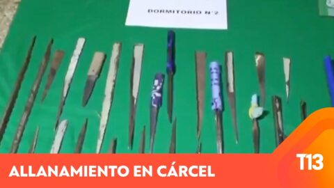 Casi 2.000 armas blancas y 160 celulares incautados