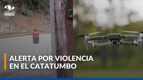 Catatumbo: ataques con drones y desplazamientos en Tibú
