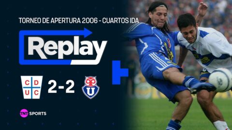 Católica y U. de Chile igualan 2-2 en cuartos del Apertura 2006