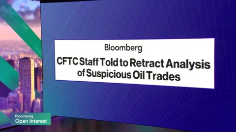 CFTC pidió retractar análisis sobre operaciones petroleras sospechosas
