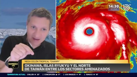 Champi, supertifón que preocupa a Taiwán por su intensidad