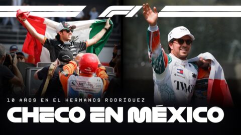 Checo Pérez repasa sus Grandes Premios en el Hermanos Rodríguez