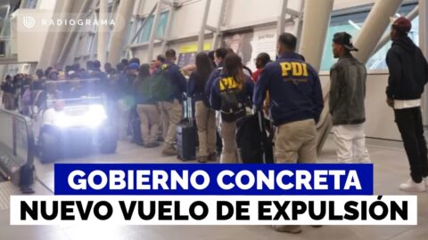 Chile suma nuevo vuelo de expulsión con 75 migrantes