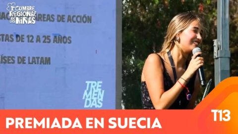 Chilena recibe premio mundial por acción climática