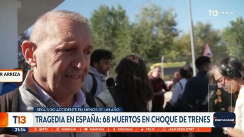 Choque de trenes en España deja al menos 68 muertos