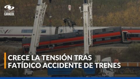 Choque de trenes en Toledo: crece la presión política en España
