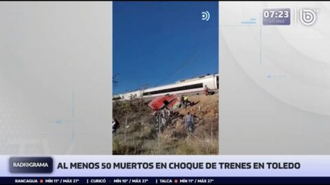 Choque de trenes en Toledo deja al menos 46 muertos