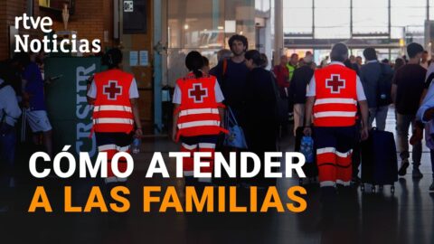 Choque de trenes en Urda: Cruz Roja atiende a familias