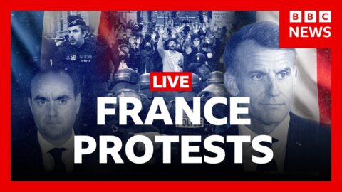 Cientos de detenidos en Francia durante protestas masivas