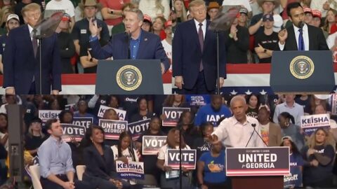 Cierre de campaña en Ohio y Georgia rumbo a las legislativas