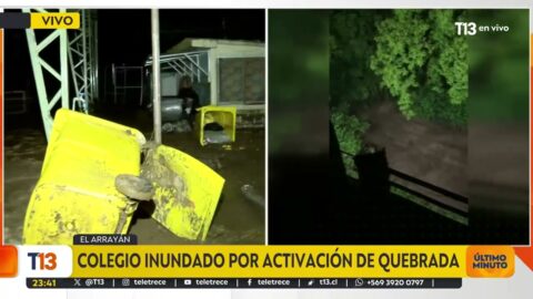 Colegio de El Arrayán queda con pérdida total
