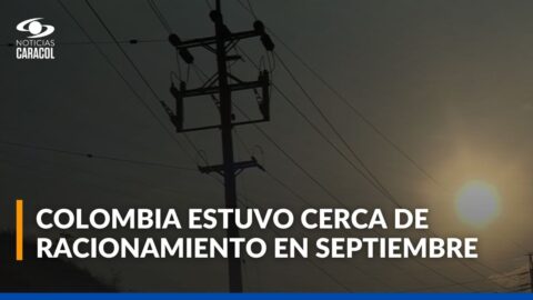 Colombia estuvo cerca de un racionamiento de energía a fines de septiembre