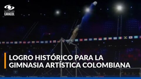 Colombia logra octavo puesto histórico en Mundial de gimnasia artística