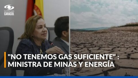 Colombia no tiene gas suficiente para El Niño, advierte ministra